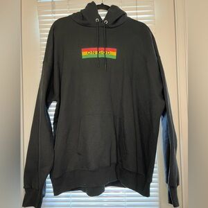 Men Black and multi-coloured On God hoodie